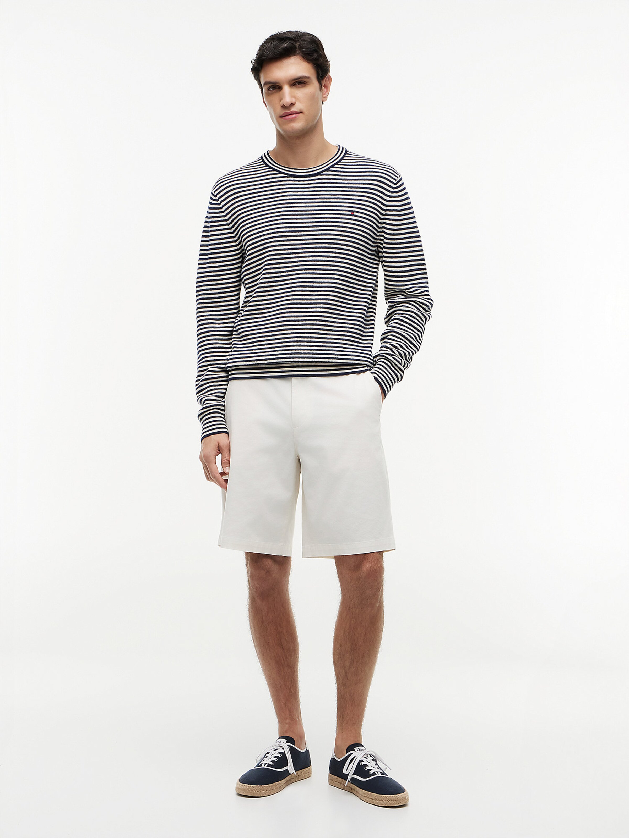 TOMMY HILFIGER Pullover in Blau
