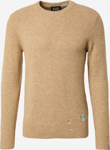 SCOTCH & SODA Pullover in Braun: predná strana