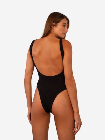 Billie Swim Klassiek Badpak 'Ikaria Swimsuit' in Zwart