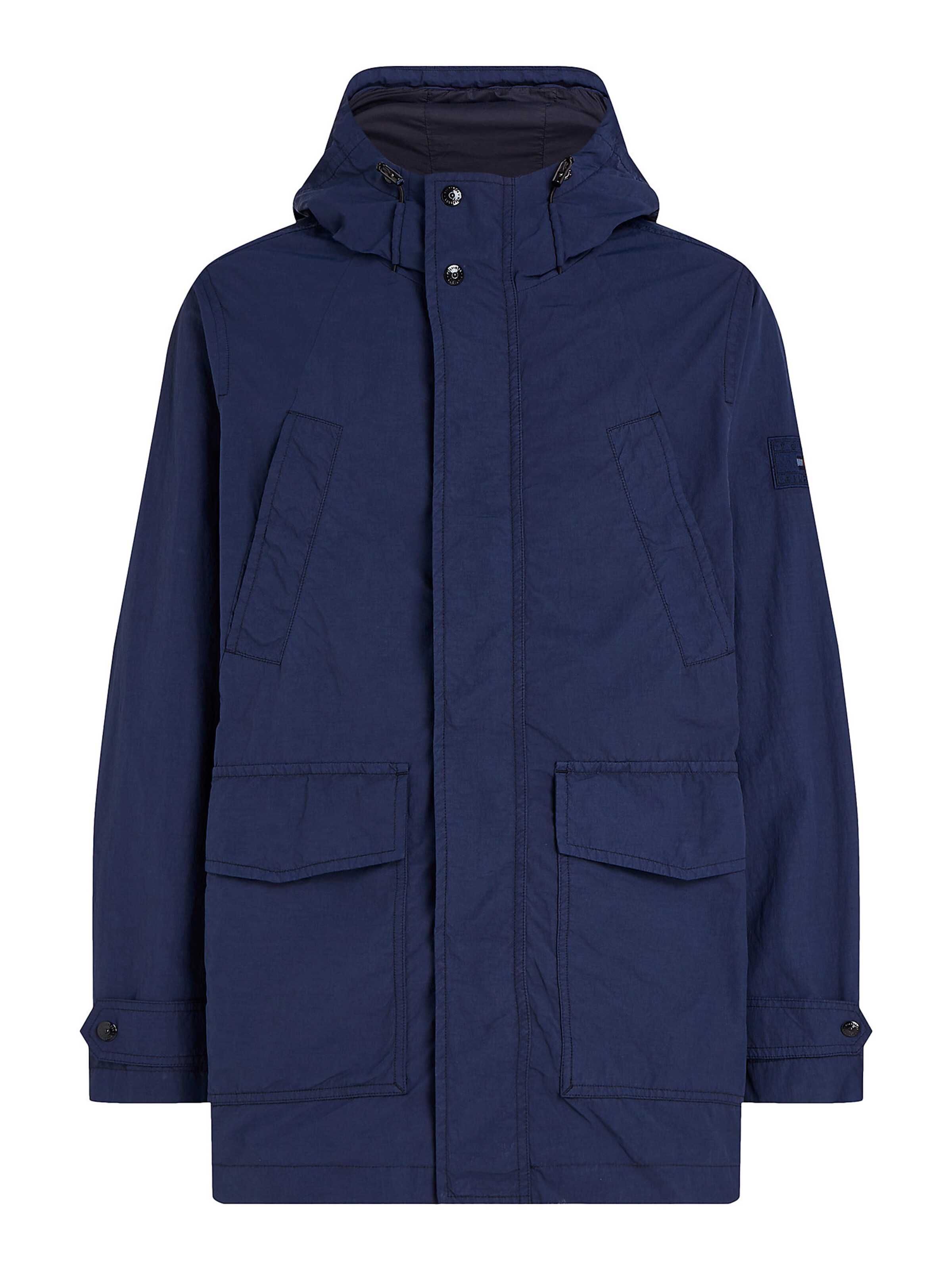 TOMMY HILFIGER Parka 'Rockie' in Blau: Vorderseite
