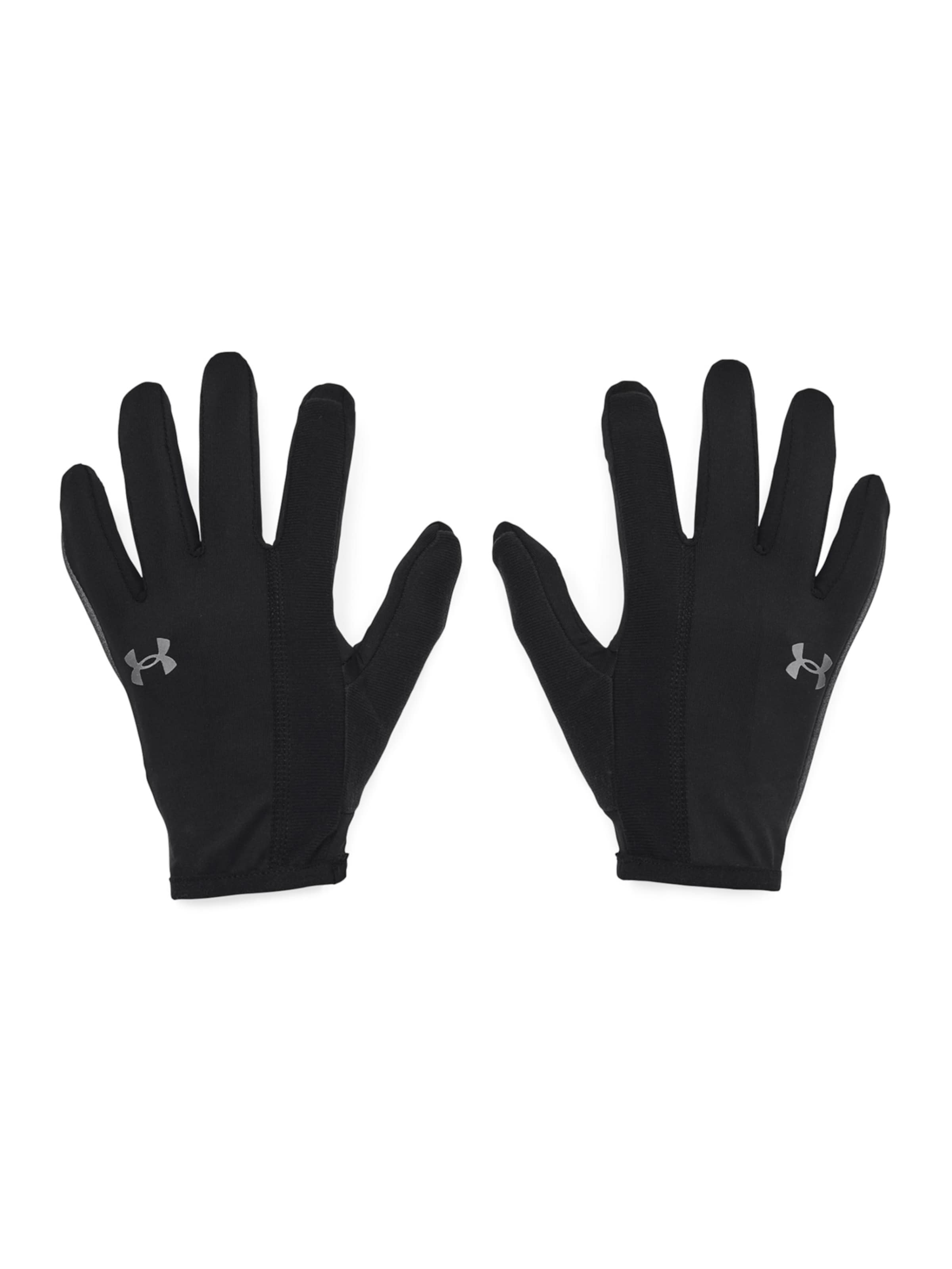 UNDER ARMOUR Sporthandschuhe in Schwarz: Vorderseite