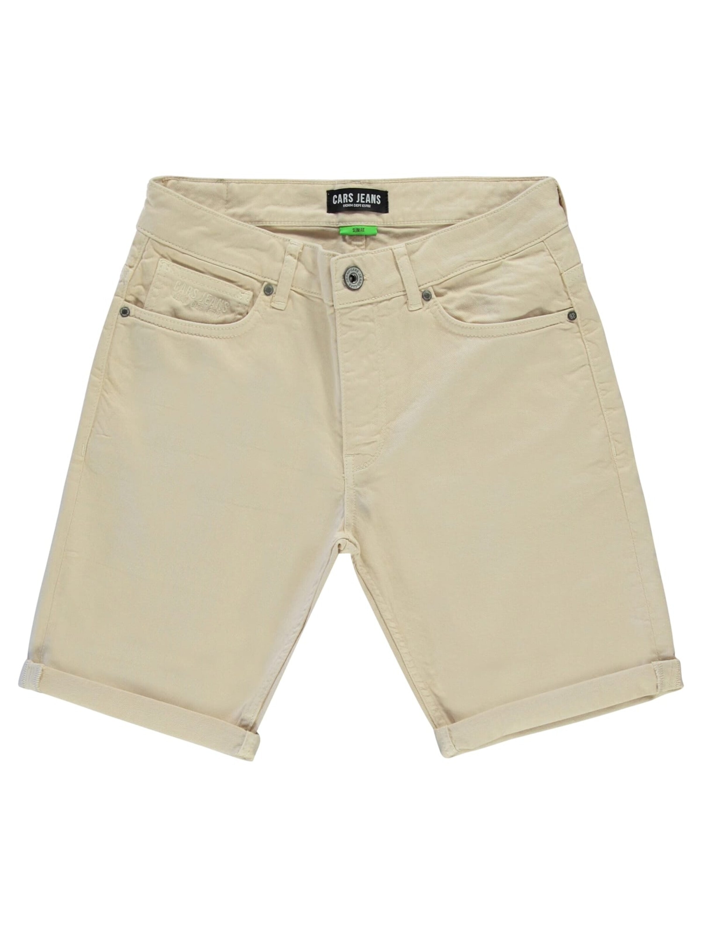 CARS Baggy Broek 'Blacker' in Beige: voorkant