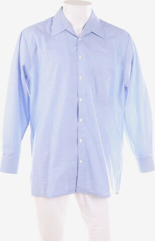 Walbusch Button Up Shirt in L in Blue: front