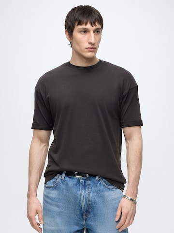 DRYKORN T-shirt 'THILO' i brun