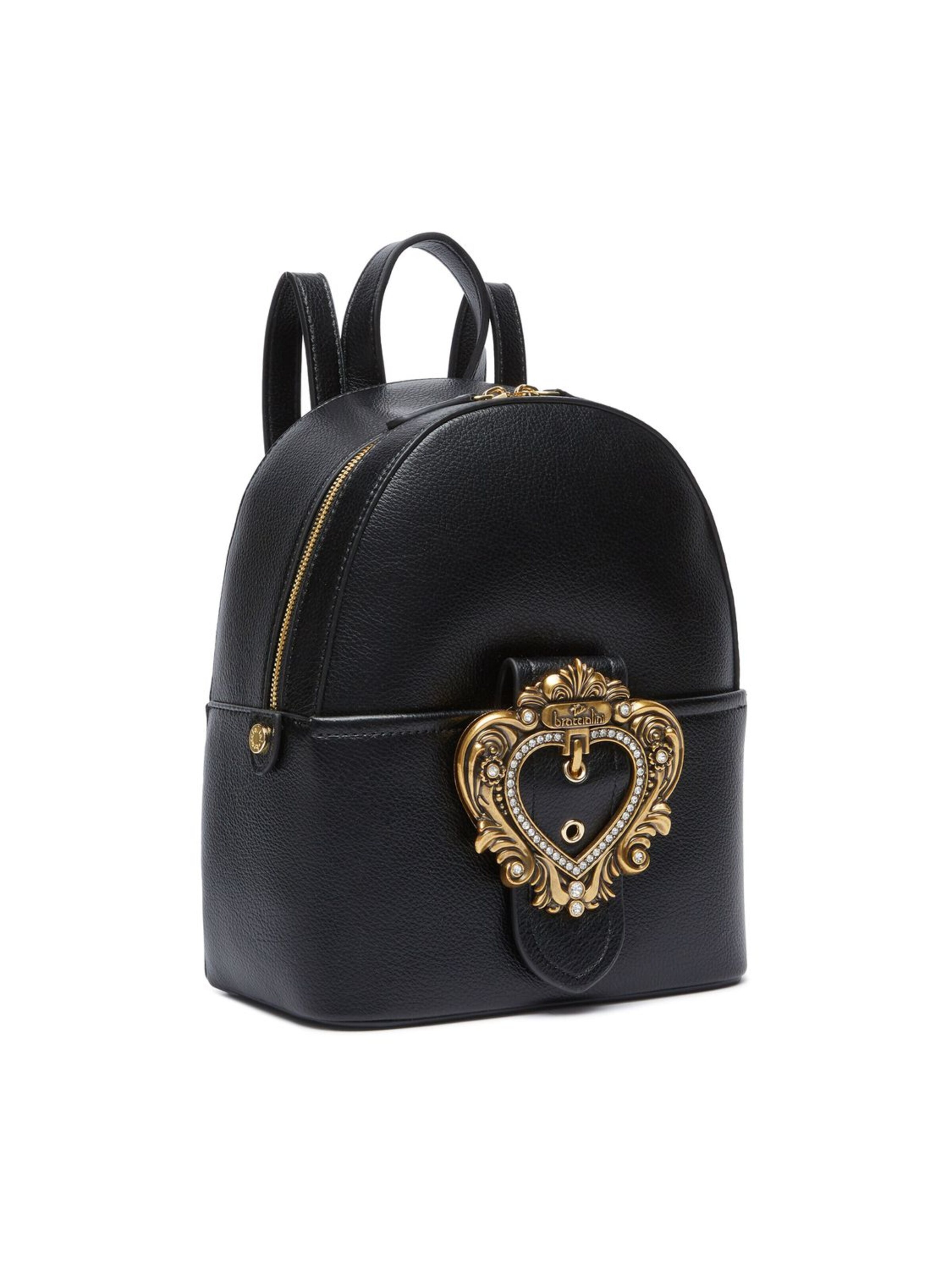 Zaino 'Baroque' di Braccialini in nero