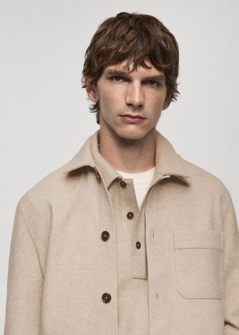 MANGO MAN Sweatshirt 'Alludiap' in Gelb