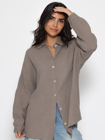 SASSYCLASSY Blouse in Grey