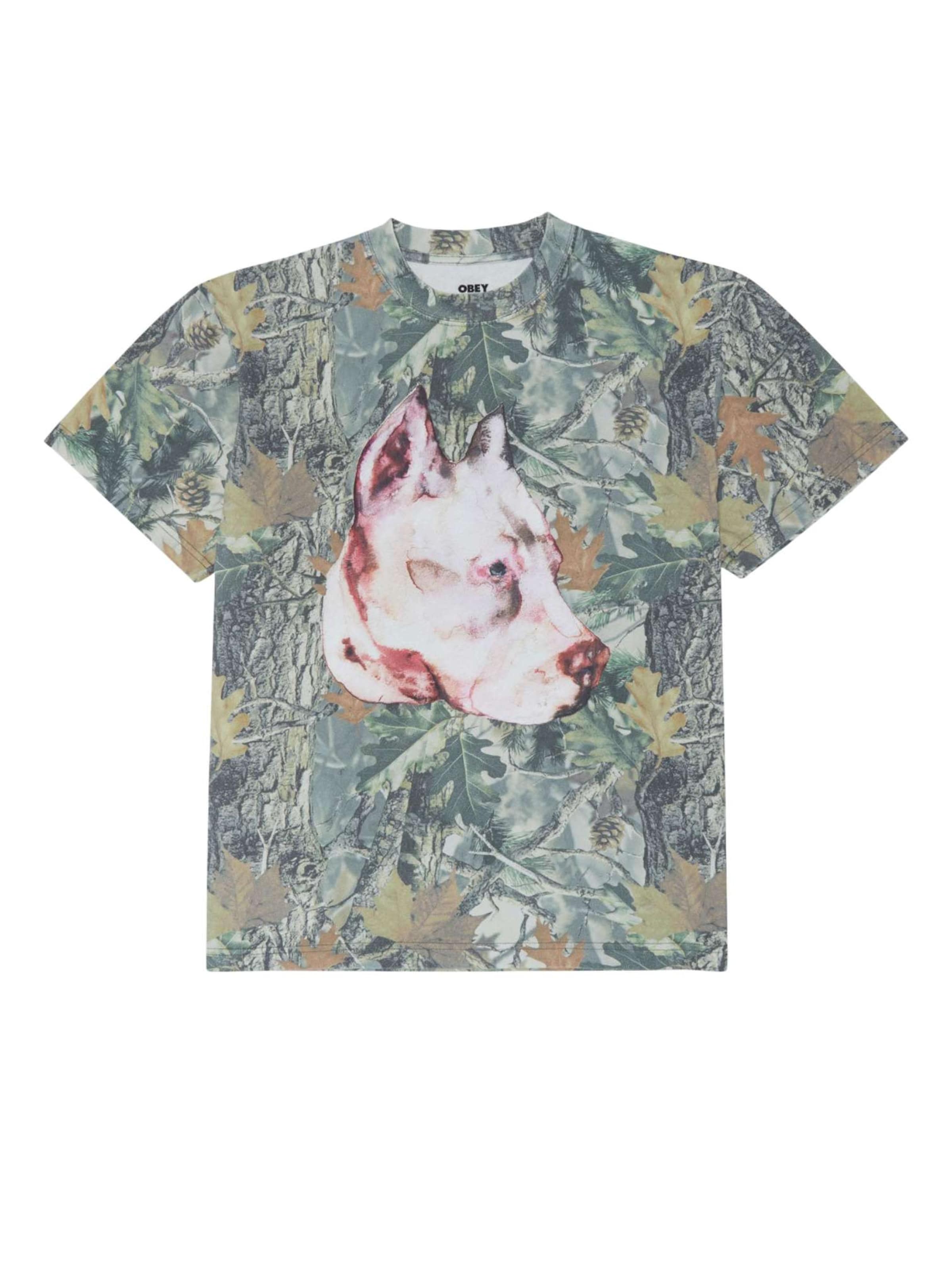 Obey Shirt in Gemengde kleuren: voorkant