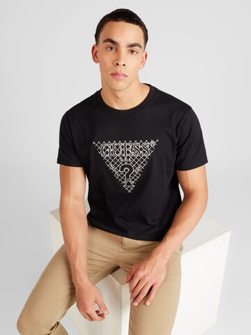 T-Shirt GUESS en noir