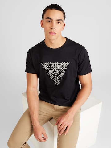 T-Shirt GUESS en noir