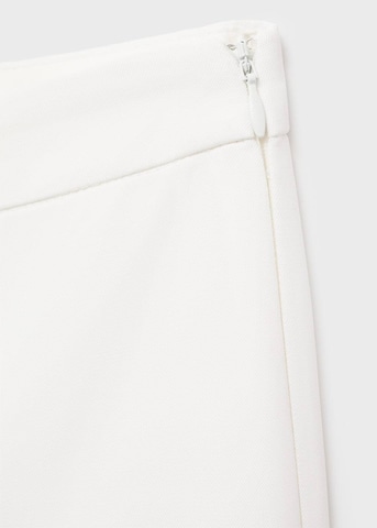 MANGO Wide Leg Hose 'Harry' in Weiß