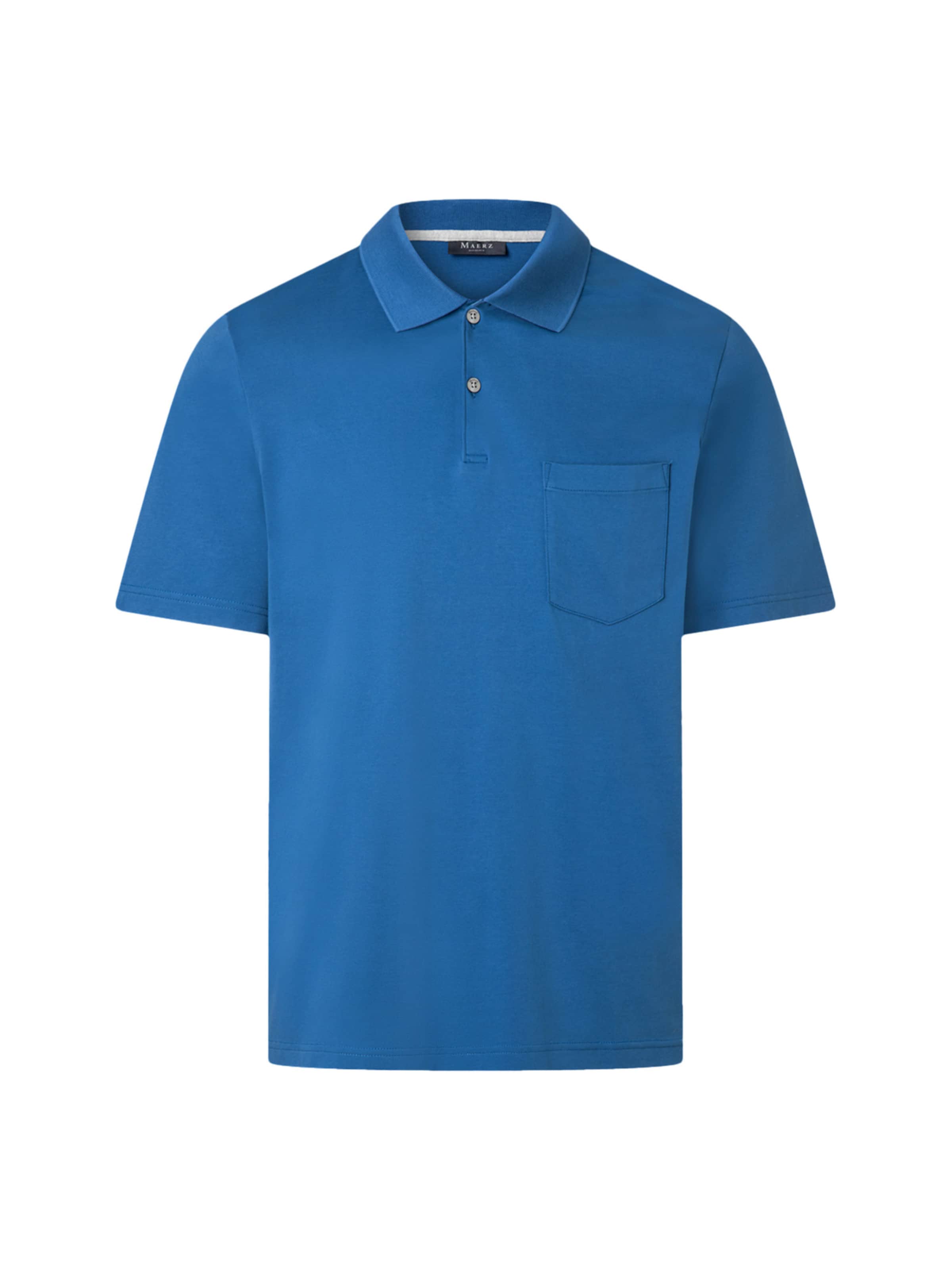 MAERZ Muenchen Shirt ' 648000 ' in Blauw: voorkant