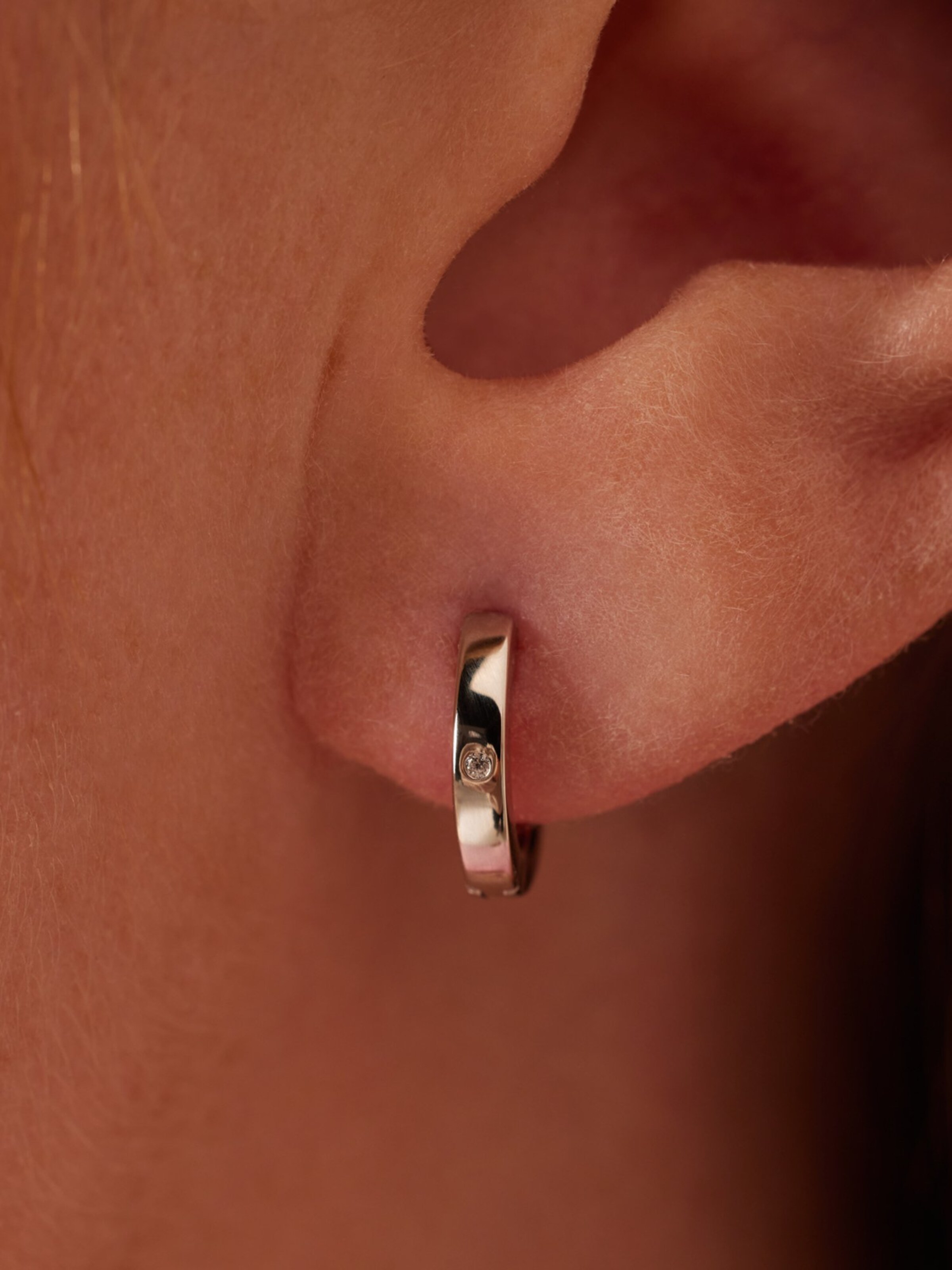 Lucardi Oorbellen in Zilver