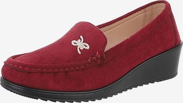 Ital-Design Slipper in Rot: Vorderseite