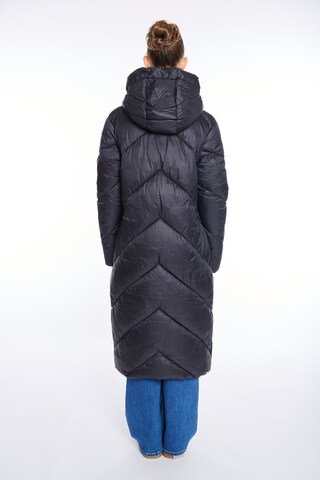 Hailys Wintermantel in Blau