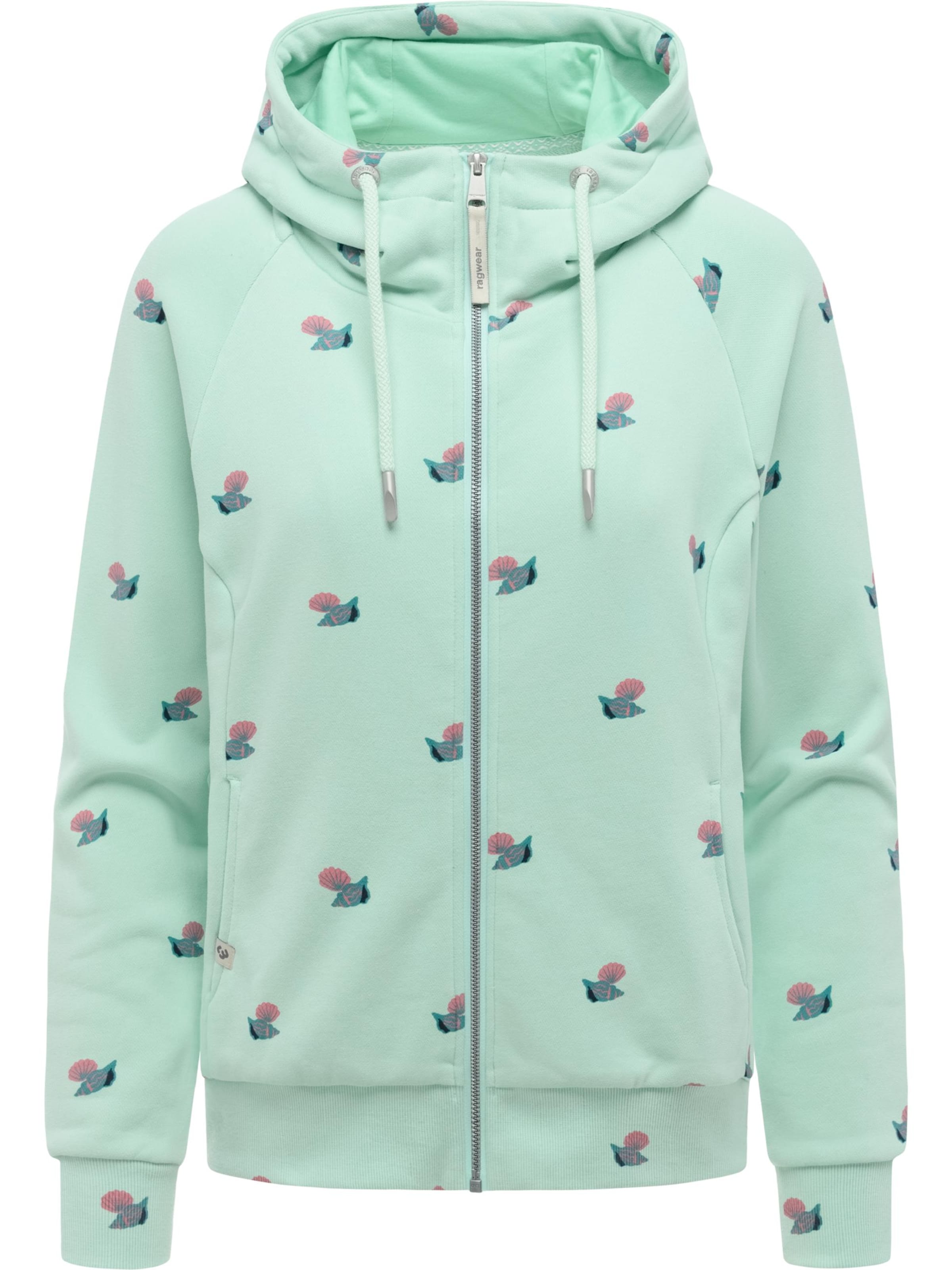 Giacca di felpa 'Fllawia Shells' di Ragwear in verde: frontale