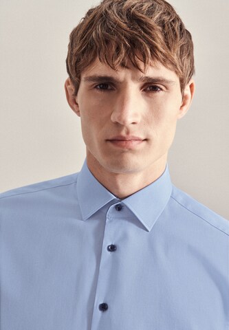 Regular fit Camicia business di SEIDENSTICKER in blu