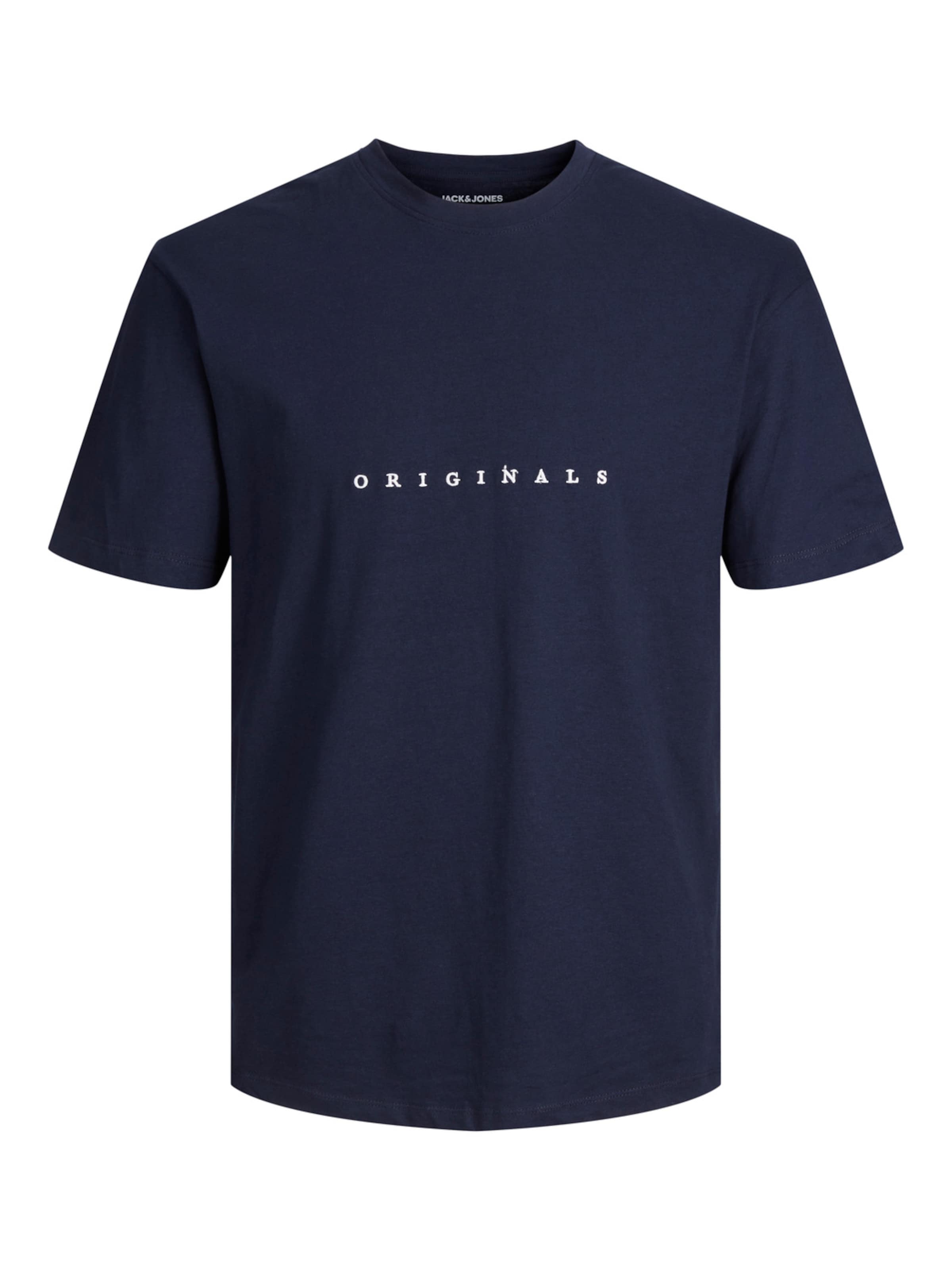 JACK & JONES Shirt 'Copenhagen' in L in Navy / White, Item view