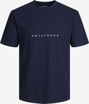 T-Shirt 'Copenhagen' JACK & JONES en bleu : devant