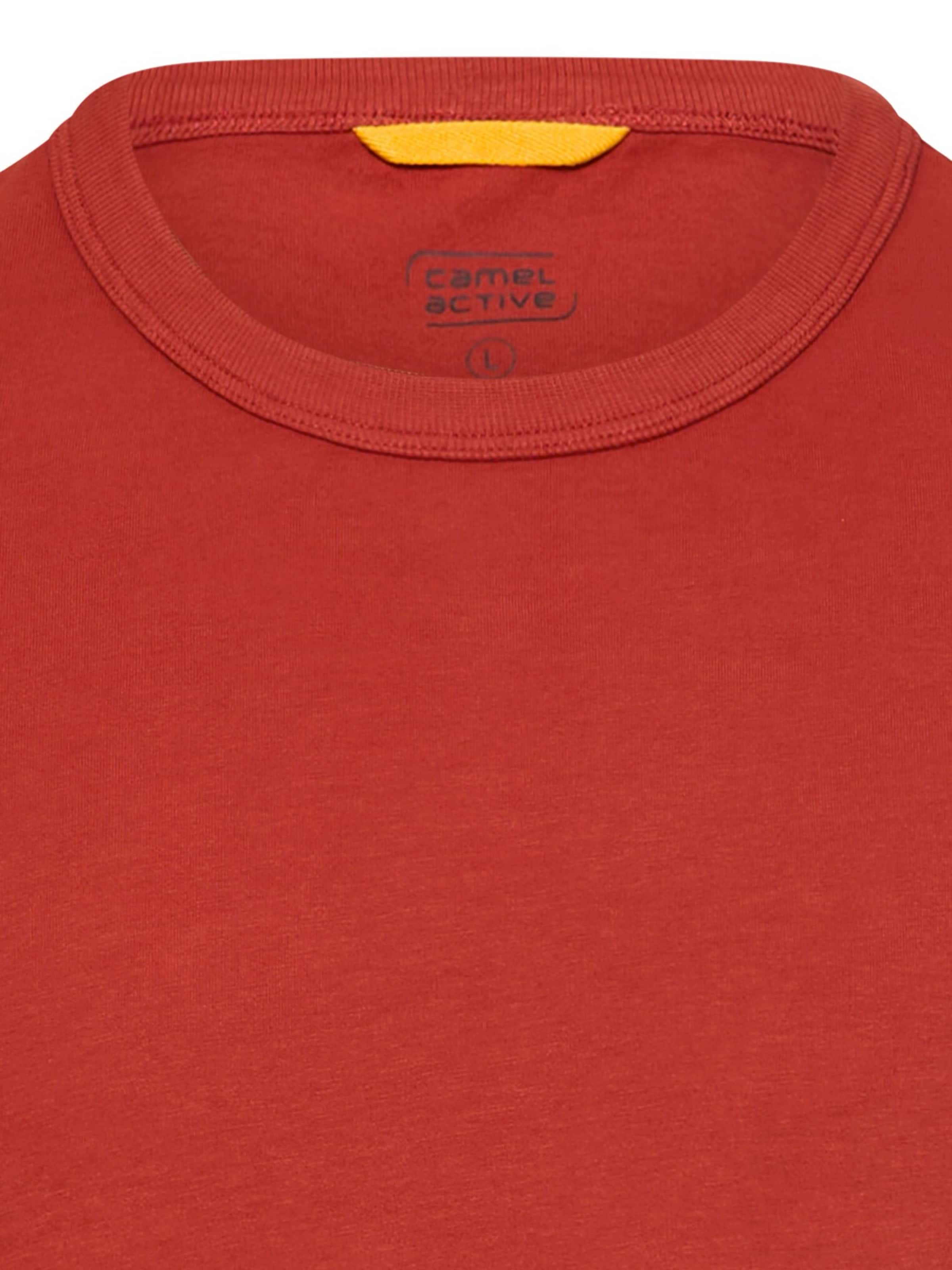CAMEL ACTIVE - Camiseta en rojo
