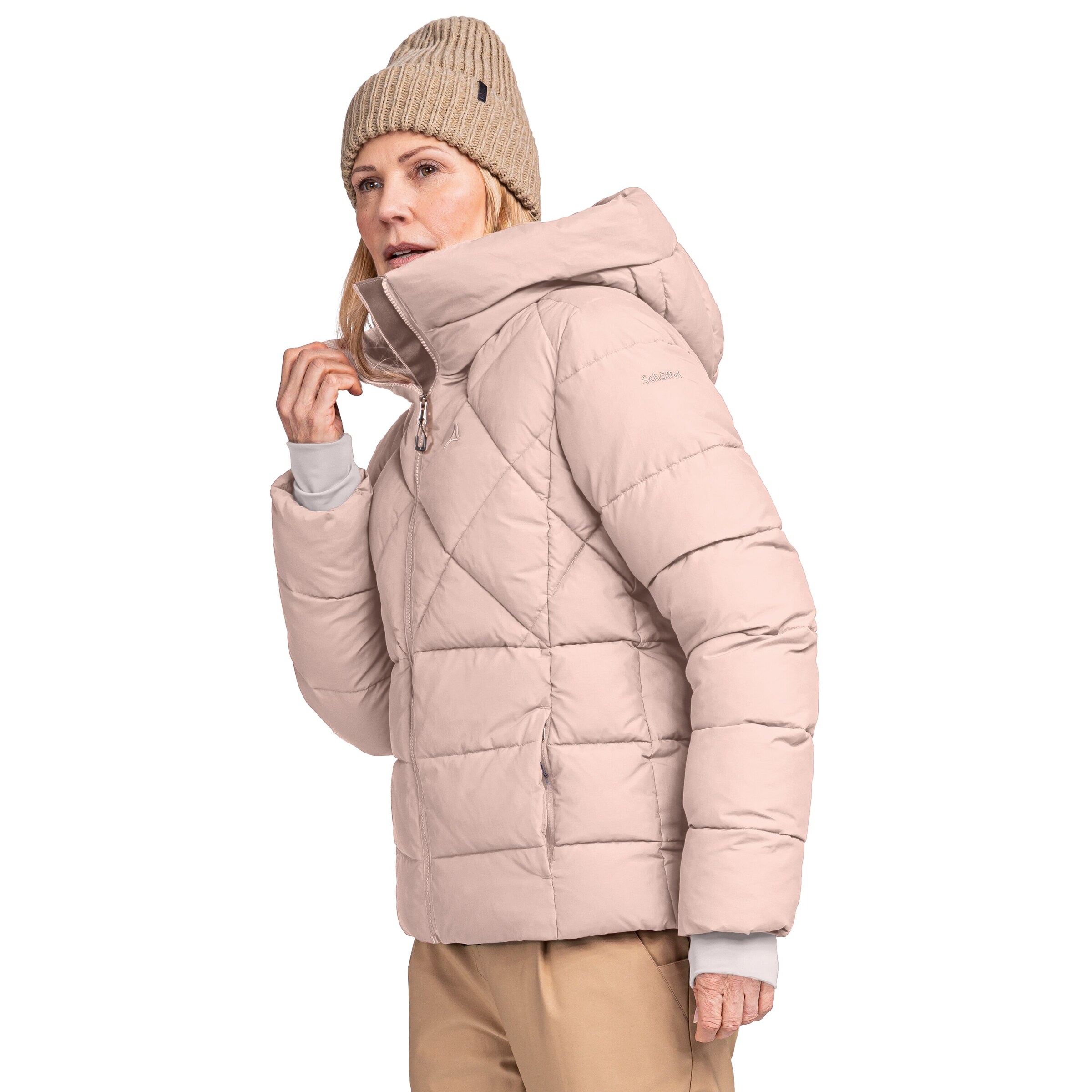 Schöffel Outdoor jacket 'Boston' in Pink: front
