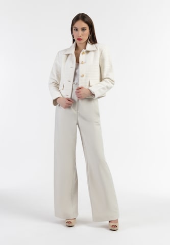 faina Between-Season Jacket in White