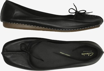 CLARKS Ballerina 43 in Schwarz: Vorderseite