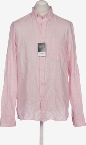 H&M Button Up Shirt in L in Pink: front