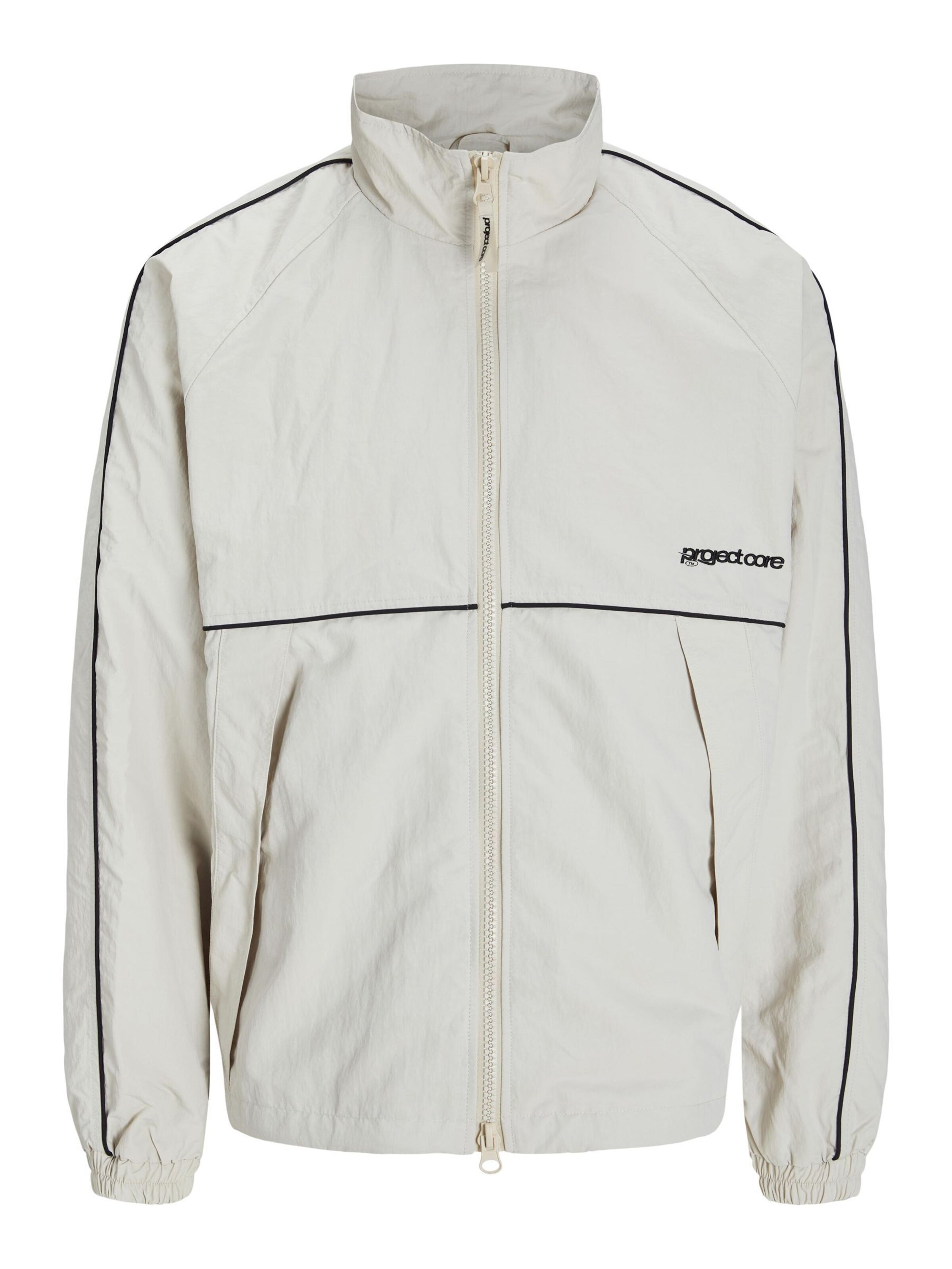 Veste mi-saison JACK & JONES en gris : devant