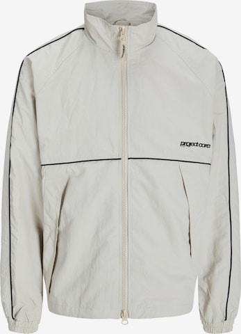 JACK & JONES - Chaqueta de entretiempo en gris: frente
