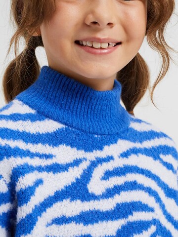 WE Fashion Pullover in Blau