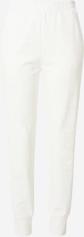 Twinset Панталон в бяло: отпред