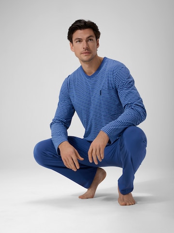 Pyjama long ' Extra Light ' Ammann en bleu
