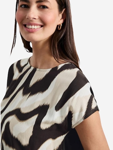 Maglietta 'printed mat-mix shirt 325081' di STREET ONE in marrone