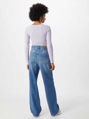 Gina Tricot Wide Leg Jeans 'Idun' in Blau