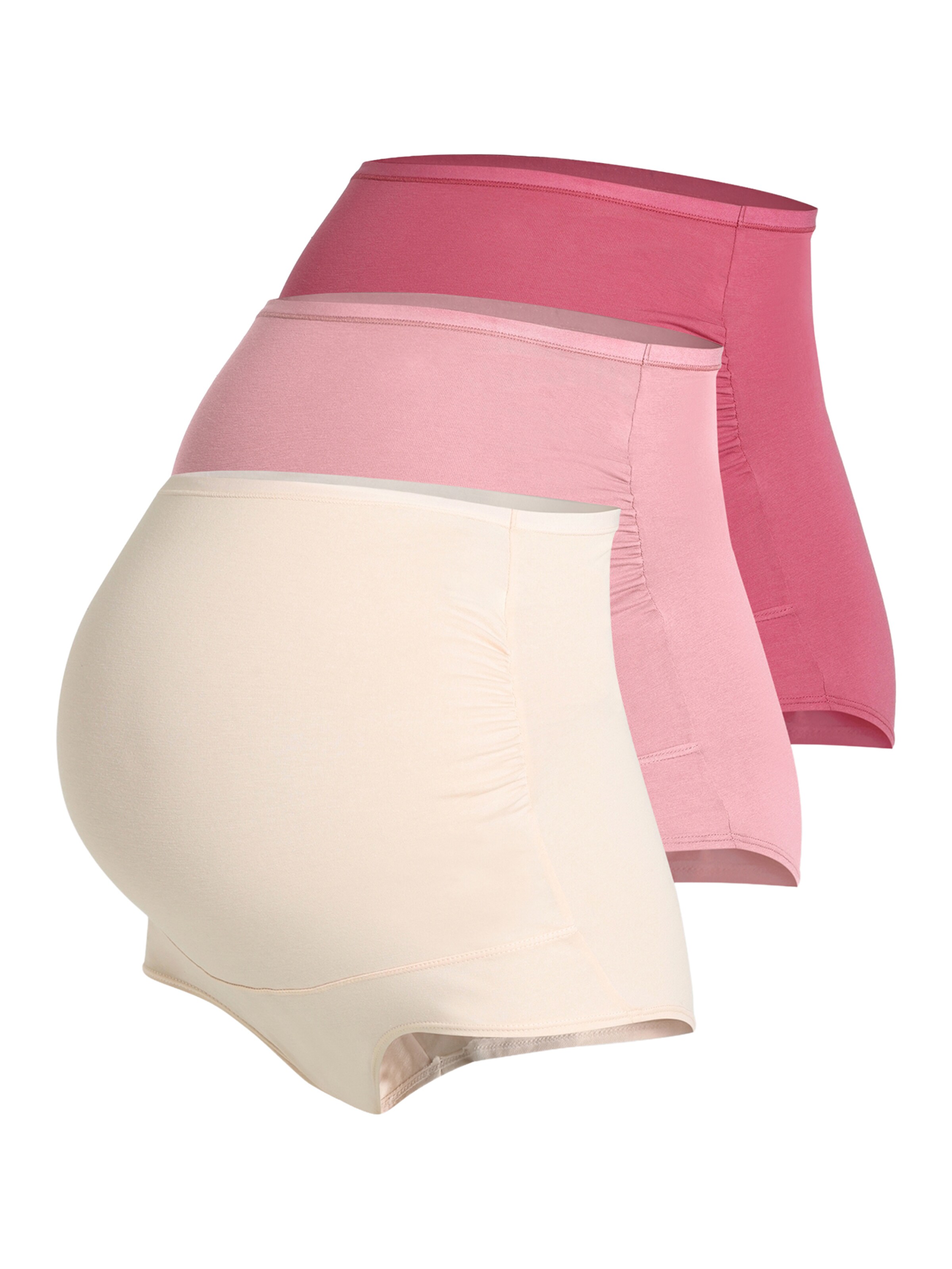 Lindex Maternity Naiste bokserid, värv roosa: eest vaates
