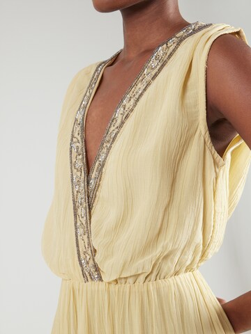 ABOUT YOU Summer Dress 'Flora' in Yellow