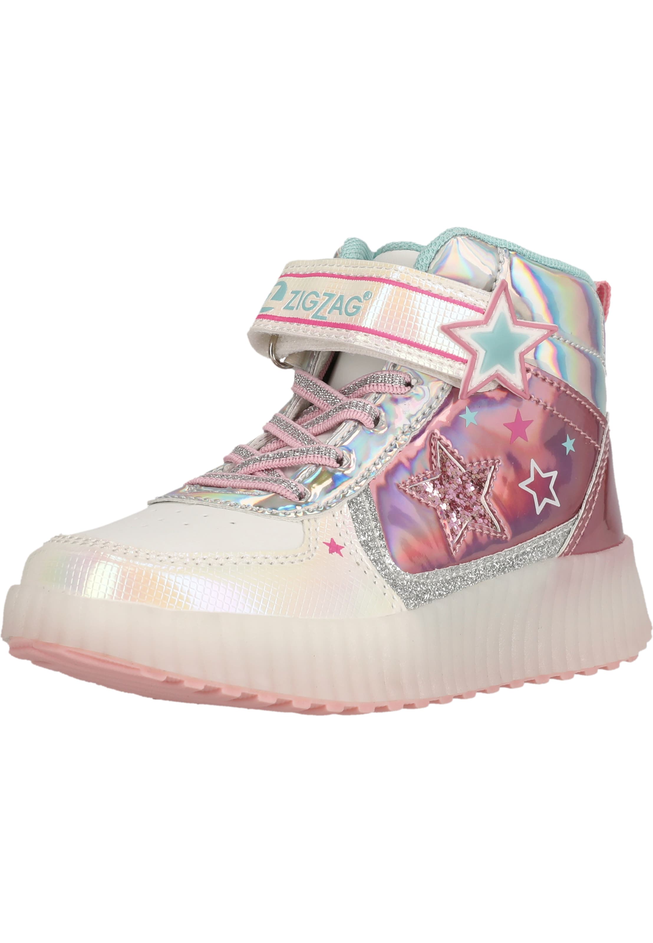ZigZag Kinderstiefel 'Curin' in Weiß: Vorderseite