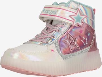 ZigZag Laarzen 'Curin' in Wit: voorkant