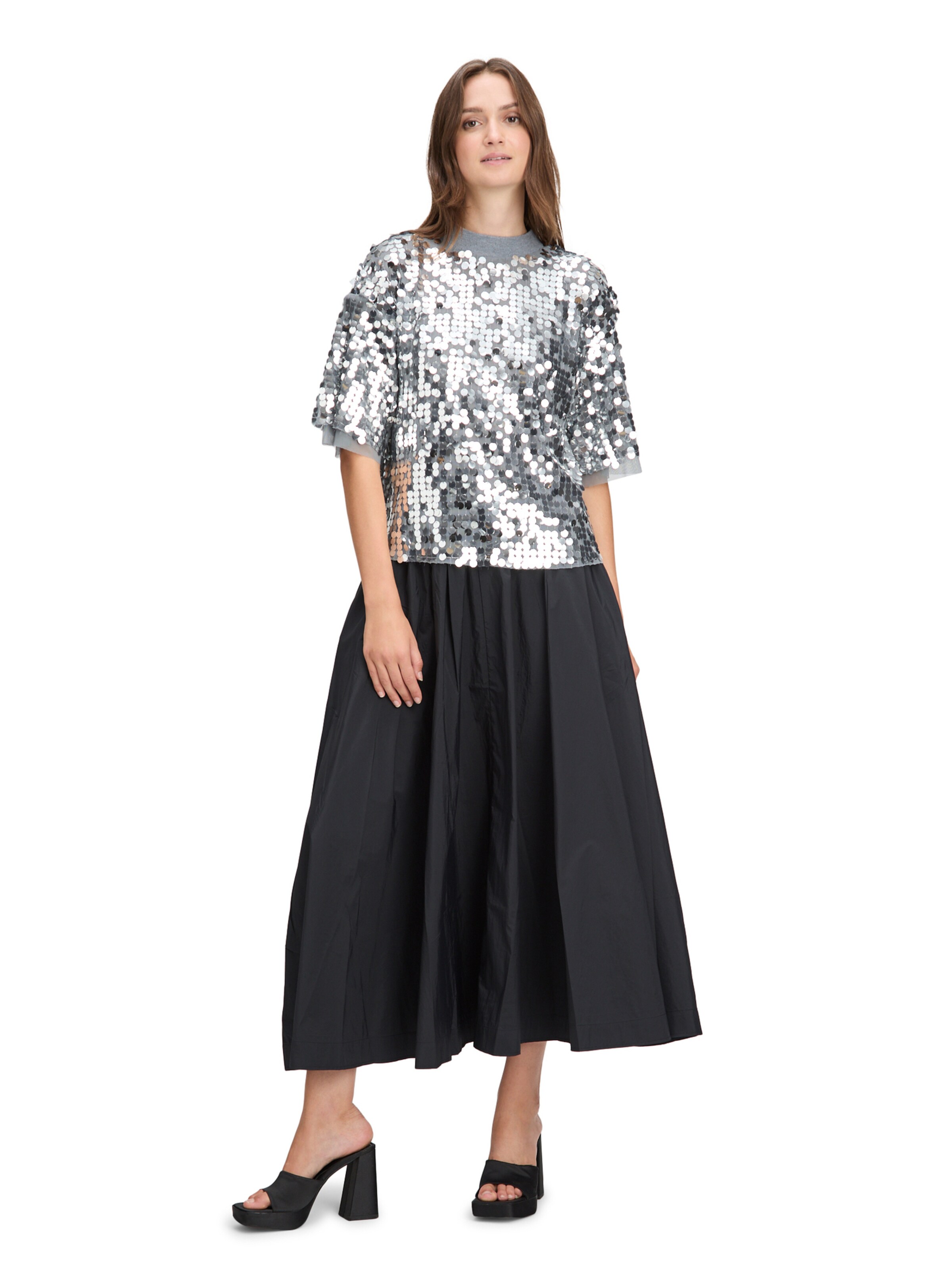 Maglietta di Cartoon in grigio