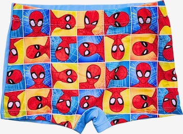 Spider-Man Badeshorts 'Spider-Man Badehose' in Blau: Vorderseite