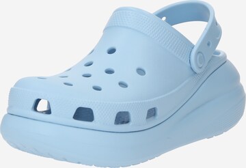 Saboţi 'Classic Crush' de la Crocs pe albastru: față