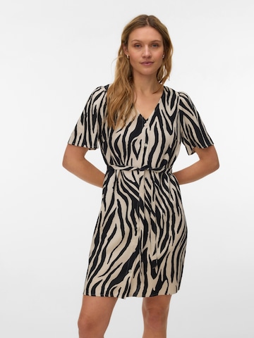 Robe-chemise 'VMMYMILO' VERO MODA en gris : devant