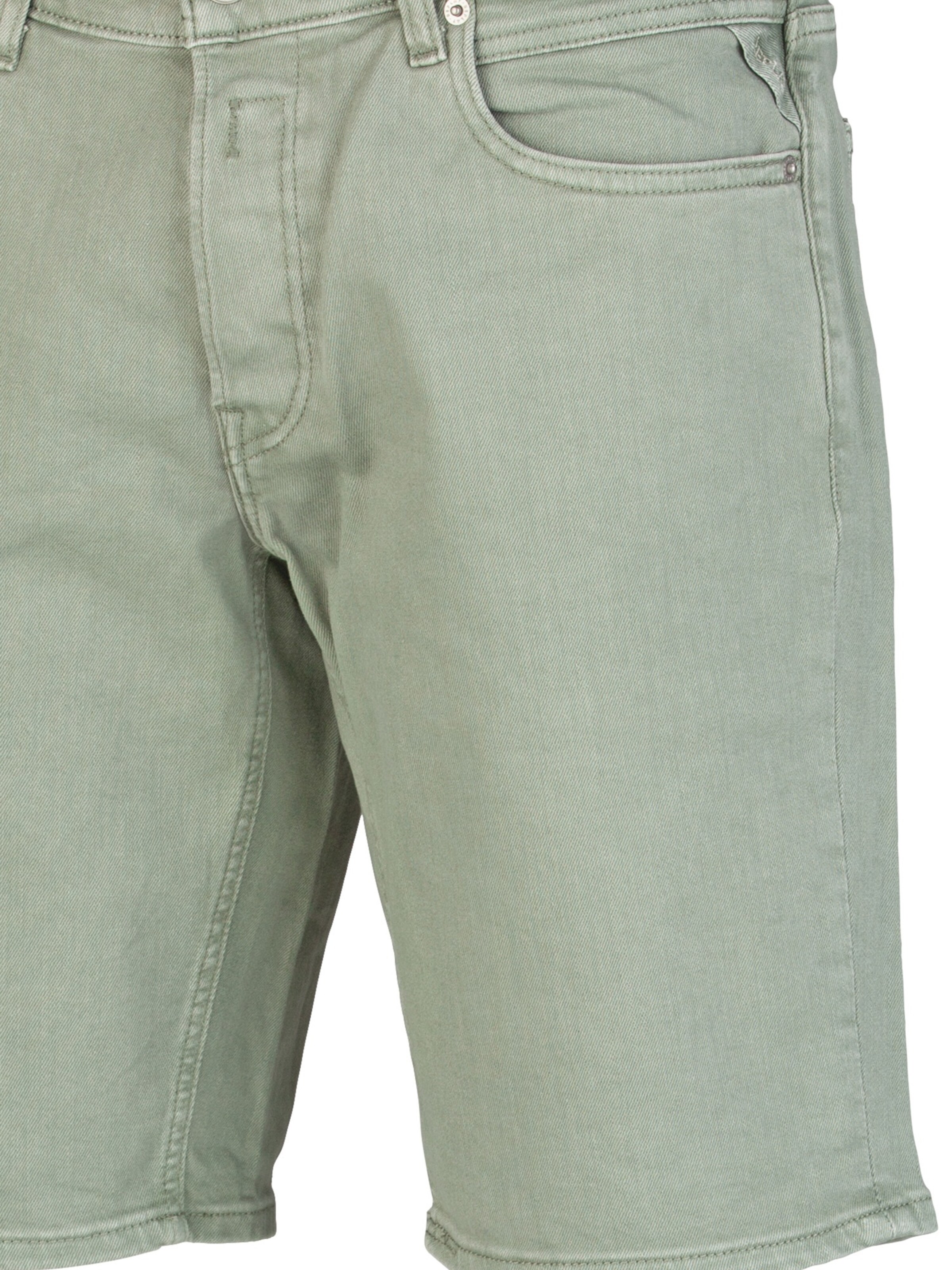 REPLAY Regular Shorts in Grün