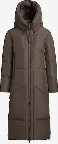 khujo Zimná bunda 'Prayce' - Hnedá: predná strana