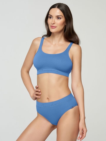 Marc & André Bikini Top 'Seamless Touch' in Blue