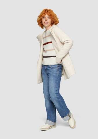 Pull-over QS en beige
