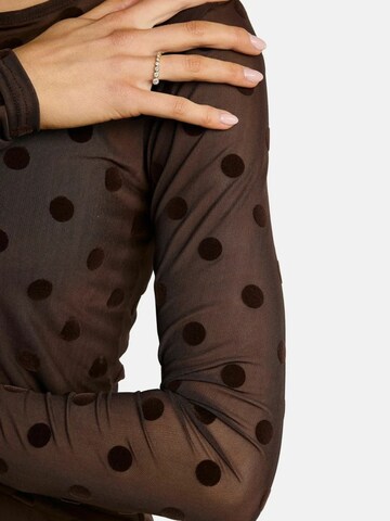 Liberte Essentiel Top ' MESH ' - barna