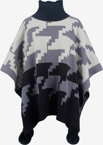 Vivi Idee Cape in Blau: Vorderseite