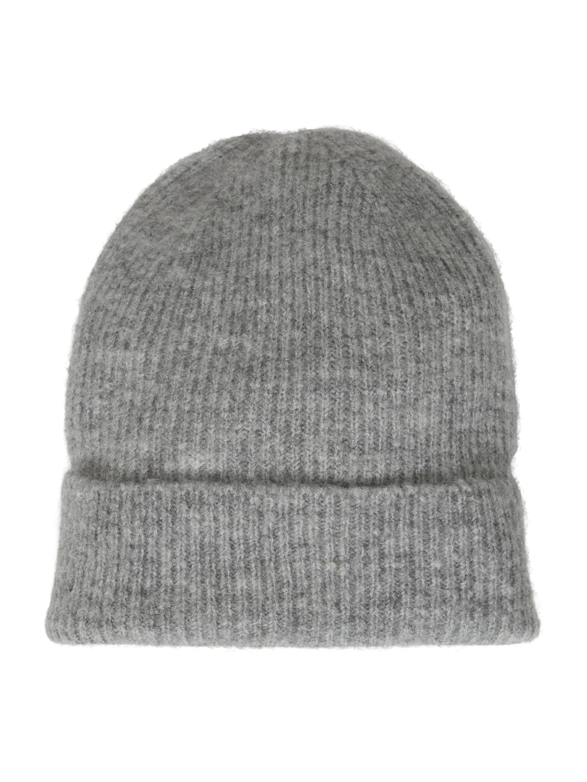 ICHI Čepice 'IHIAIVO HO' – šedá: přední strana